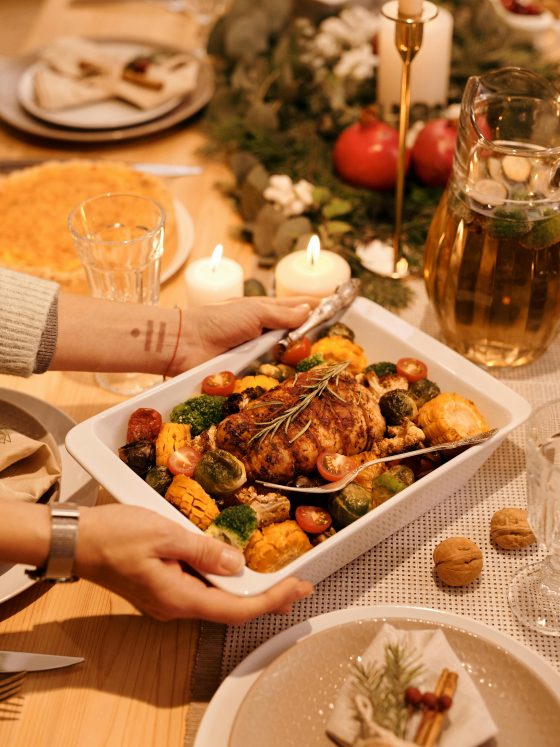 Στο γιορτινό τραπέζι